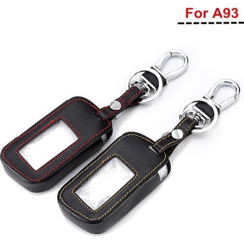 High Quality For Starline A93 Car Key Case Cover For A39 A63 Two Way Car Alarm Remote Controller With KeyChain