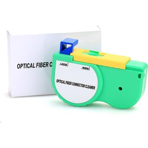 FM-06 Optical Fiber Connector Cleaner 500 times For SC,FC,MU,LC,ST connectors ,Cassette Cleaner/ Fiber Optic Cleaning Box