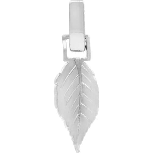 GULCE DERELI, LEAF CHARM, CHARMS, GIFT BOX, GOLD/SILVER PLATED