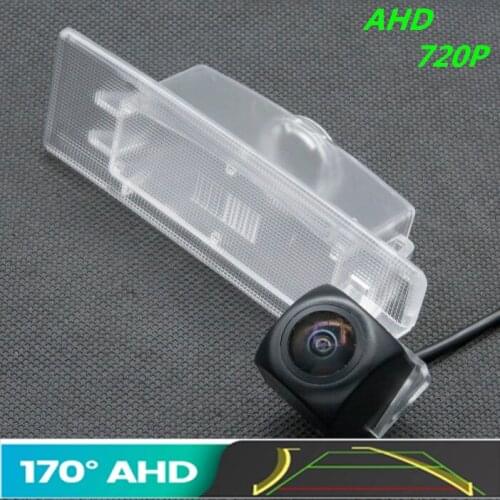 AHD 720P Trajectory Fisheye Car Rear View Camera For Kia Sportage 4 QL 2015 - 2019 KX5 K5 K4 Optima Reverse Vehicle Camera