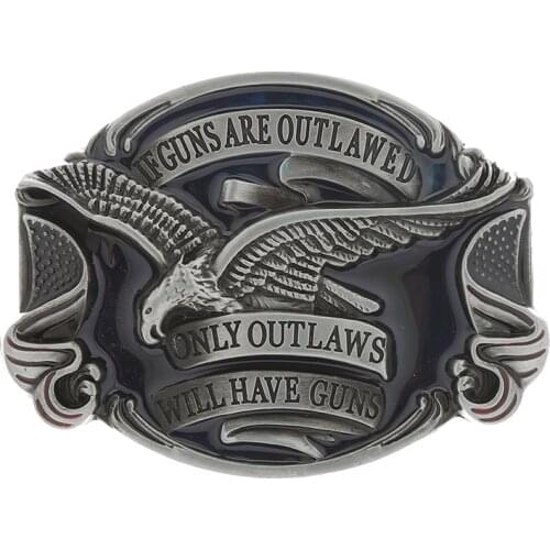 KDG Western Cowboy Zinc Alloy Eagle Belt Buckle Western Rodeo Belt Accessories