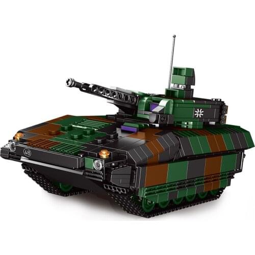 NEW Xingbao 06042 Military WW2 Series 1238pcs Assembly Infantry Fighting Vehicle Building Blocks Bricks Toys For Boys Juguetes