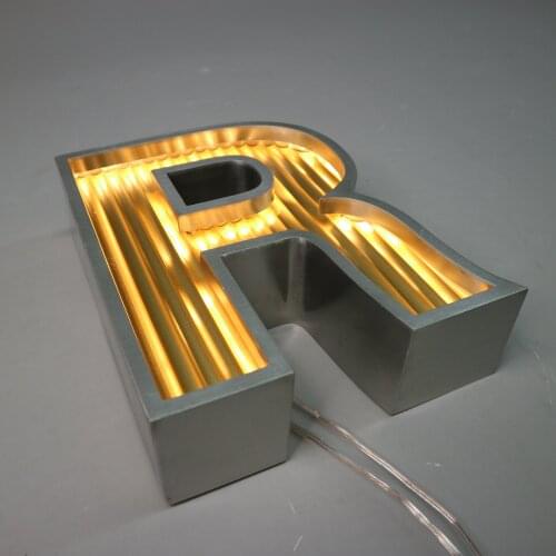 Wall Led Light Letter Logo Custom Letter Led Letter Lights