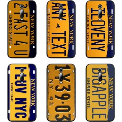 License Plate Number New York Phone Case For Redmi 9A 9 8A 7 6 6A Note 9 8 8T Pro Max K20 K30 Pro