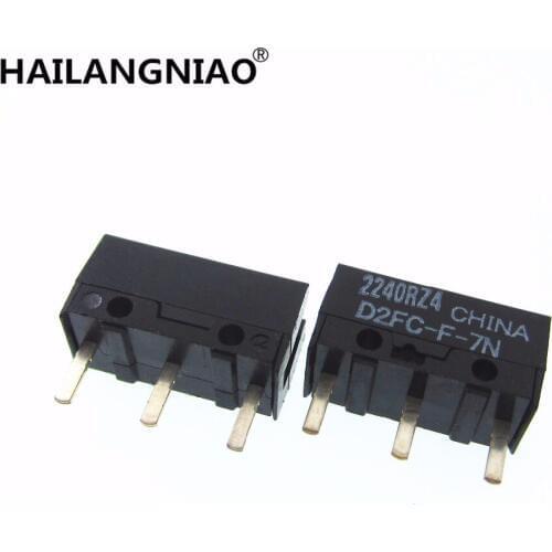New 50PCS/LOT new authentic For micro switch D2FC-F-7N mouse button fretting swith in stock