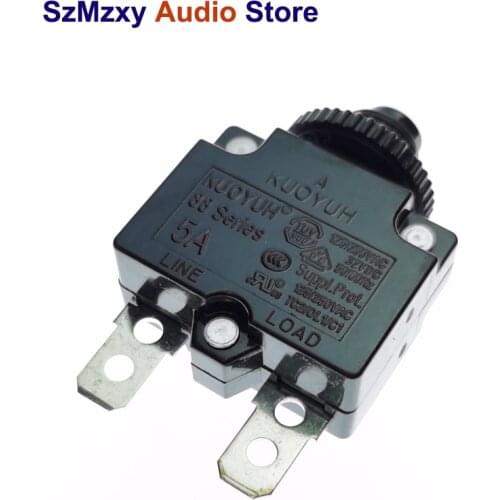 1PCS 88Series KUOYUH Circuit Breakers 20A 21A 22A 23A 24A 25A 15A overload overcurrent protector