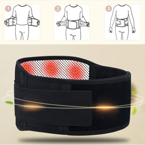 Adjustable Straps Medical Lower Back Brace Belt Lumbar Waist Support for Relief Back Pain Herniated Disc Sciatica Scoliosis