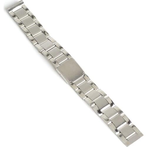 Hot Sale New 5pcs/lot Men Women 16mm Watch Band Strap Bracelet Watchband Stainless Steel SB509