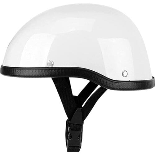 Helmet Motorcycle Small Helmet Retro Style Portable Open Half-face Helmet Cute Moped Protective Helmet