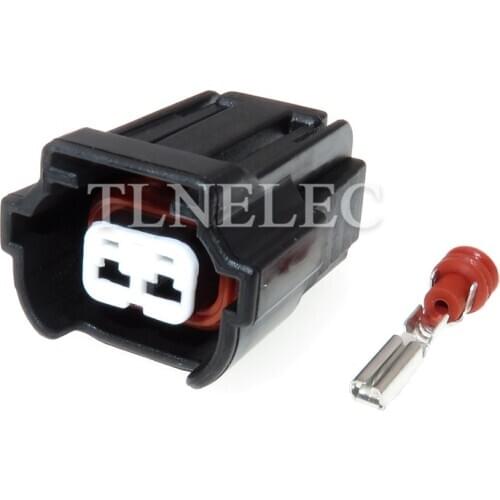 6195-0043 Sumitomo 2 Pin Female Adapter Auto Waterproof Fuel Injector Connector for Car Honda VW Santana Passat B5