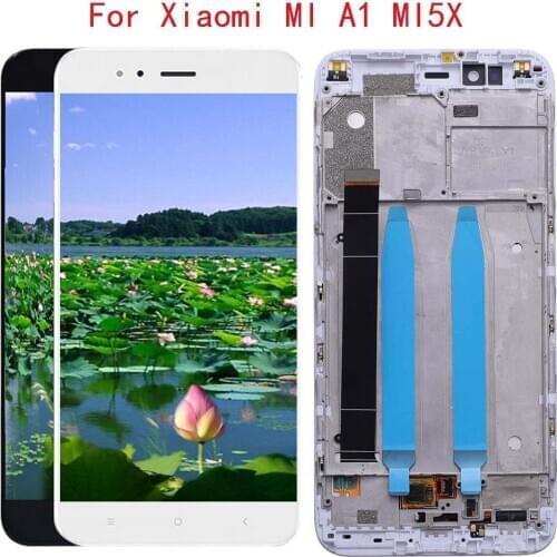 Tested 5.5" LCD For Xiaomi A1 LCD Screen Display With 10 Touch Screen Digitizer Assembly Replacement For Xiaomi MI A1 MI5X LCD