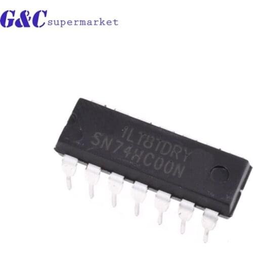 10PCS SN74HC00N DIP14 SN74HC00 DIP 74HC00 new and original IC diy electronics