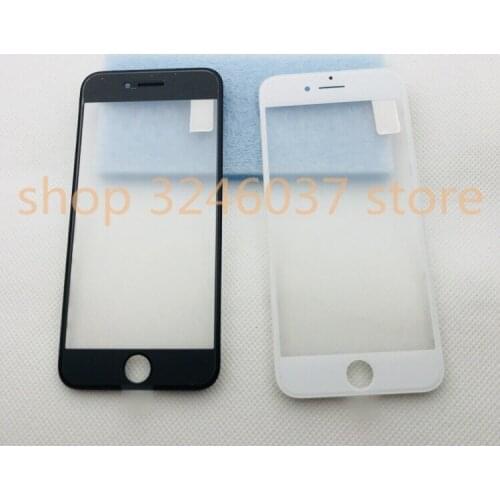20pcs AAA+ 3 in 1 Front Screen Glass Lens with Frame&OCA Film Cold Press for iPhone 6 6s 7g 8g plus 5 5s 5c Outer Touch Panel