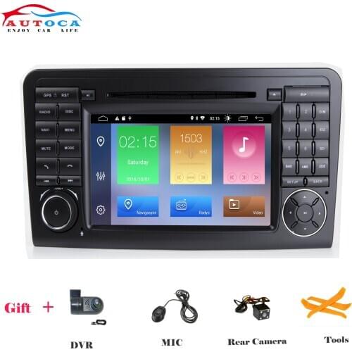 IPS DSP Android 10.04G 64G CAR DVD Player For Mercedes Benz ML W164 X164 ML350 ML300 GL500 ML320 ML280 GL350 GL450 GPS Radio