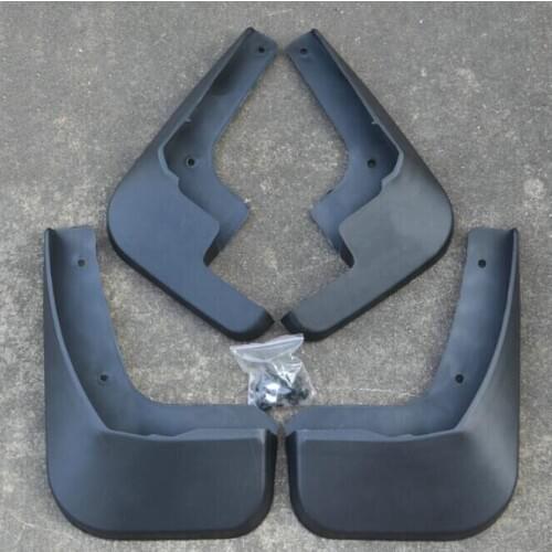 Soft plastic Mudguards Mud Flaps Splash Guard 4pcs 2014 -2016 for Citroen C-Elysee