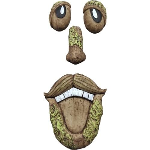 Old Man Tree Hugger Tree Face Decor Outdoor Funny Old Man Tree Sculpture Yard Art Decoration Garden Peeker