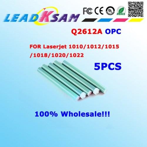 5pcs 2612A opc drum compatible for Laserjet1010/1012/1015 / 1018/1020/1022