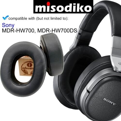 Misodiko Ear Pads Cushion Kit Replacement for Sony MDR-HW700 MDR-HW700DS, Headphones Repair Parts Earpads