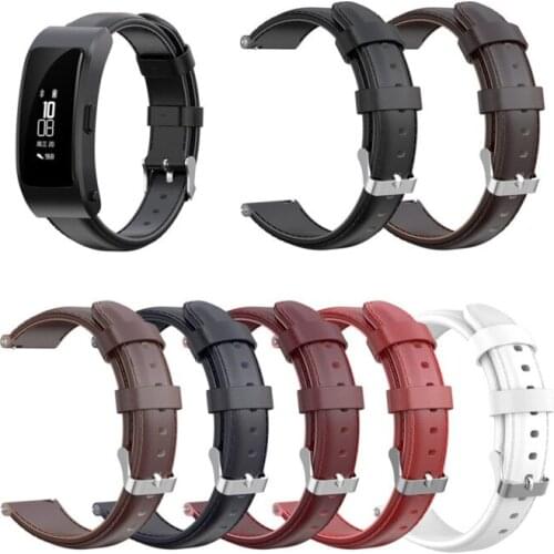 Fashion Bracelet Band Leather Replacement Strap For Huawei Talkband Band 6 3 B6 B3/TIMEX TW2T35400 TW2T35900 Anti-fall Watchband