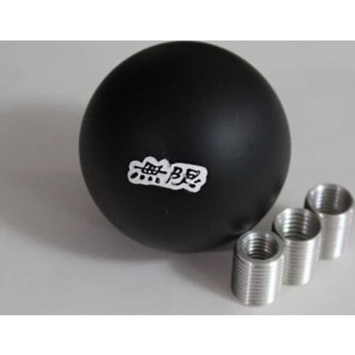 Black Mugen Resin ball Style Gear Shift Knob Racing Shifter Stick Lever for Honda Civic Accord EG/EK GK5 Fit