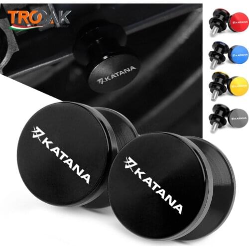 M8 Motorcycle Swingarm Spools Slider Stand For SUZUKI GSX 750S GSX600 GSX750 Katana GSX 1000S Katana GSX-S1000 F GSX600F GSX750F