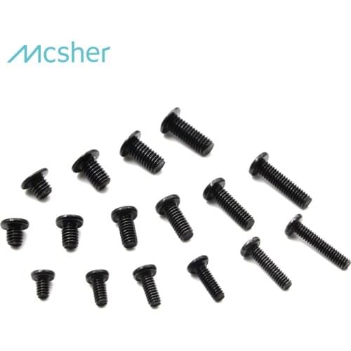 20pcs Laptop Notebook Screws for HP Dell Lenovo Sony Toshiba SAMSUNG Gateway IBM, Phillips Wafer Flat Head Black Zinc M2/2.5/3