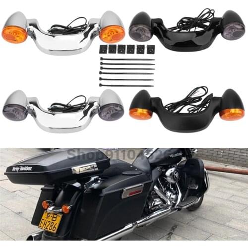 Motorcycle Rear Turn Signal Brake Light Bar Lamp For Harley Touring 2010-2019 Road Street Glide Road King Special FLTRXS FLHX