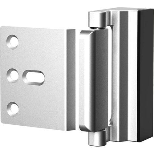 Security Lock, [2 Pack] Home Security Door Lock with 8 Screws, Childproof Door Reinforcement Lock, Withstand 1000 Lbs
