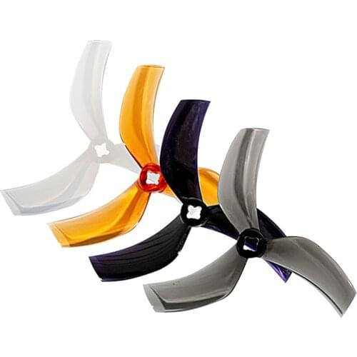 10Pairs GEMFAN D90 3 Paddle 1.5mm&2mm 3 Inch Propeller for 2203-2306 Motors FPV Racing Drone Quadcopter RC Model Toy Spare Part