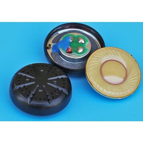 2pcs HiFi LCP Diaphragm MX500 Speaker Unit 15.4mm 16mm 32 Ohm Full Range Earphones Speaker Unit