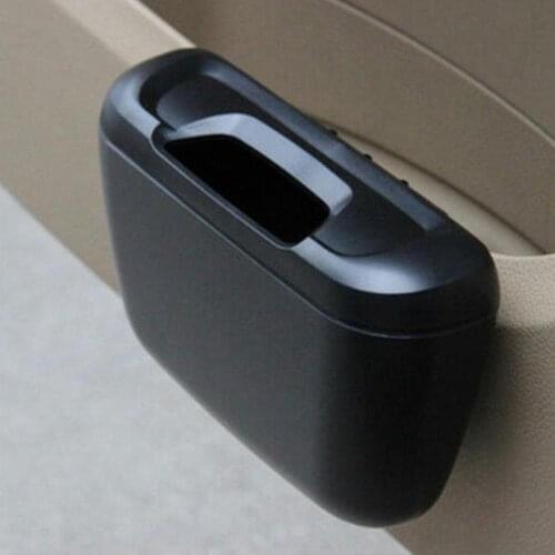Car Rubbish Box Dust Case Box Trash Can in Car Plastic Trash Bag Car Organizer Box Waste Container Car Trash Bin Car Accessories
