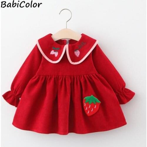 Зимние платья для малышек BabiColor China At AliExpress