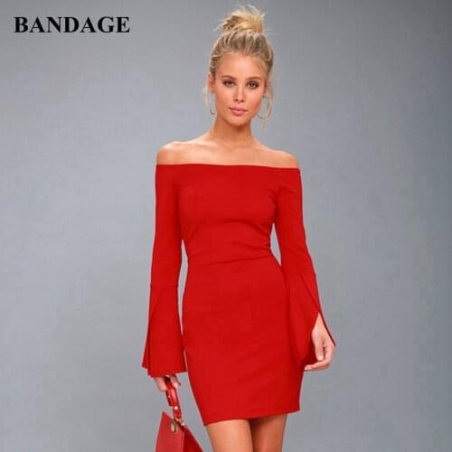Bandage Flared Summer Dresses