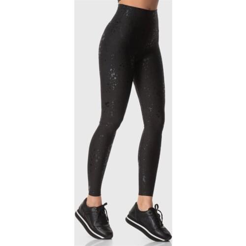 Superstacy High Waist Black Gym Leggings