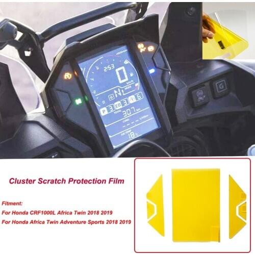 CRF1000L Africa Twin Cluster Scratch Protection Film Speedometer Guard for Honda CRF1000L Africa Twin Adventure Sports 2018 2019