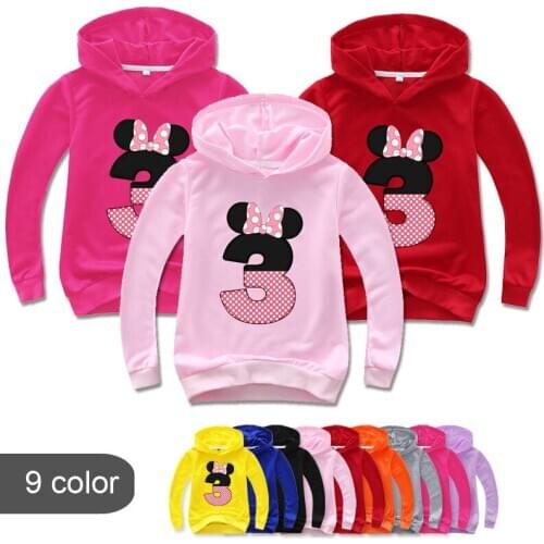 Kid spring and autumn wear 3D printed Lovely butterfly pattern hoodies Streetwear hoodie sweatshirt girls childrens clothes