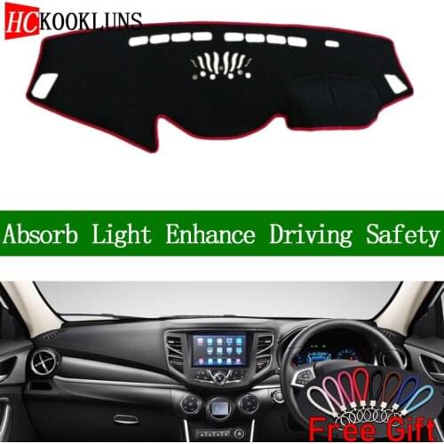 For BYD SONG DM 2016 2017 2018 Right Hand Drive Dashboard Cover Car Stickers Sun Shade Dash Mat Carpet Interior Accessories