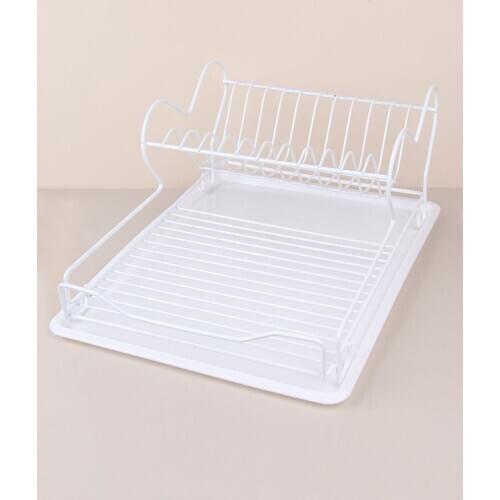 Sampurchase Double Layer Heart Dish Rack