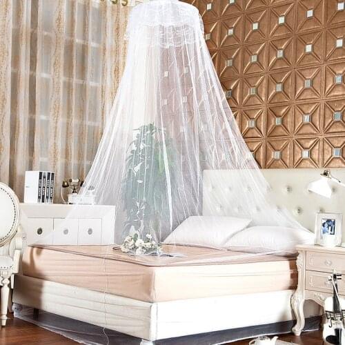 Elgant Canopy Mosquito Net Double Bed Mosquito Repellent Tent Insect Reject Canopy Bed Curtain Bed Tent Princess Style Mosquitos