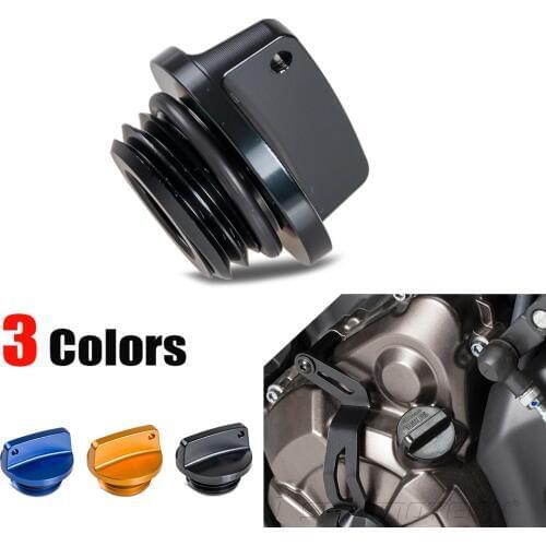 NICECNC Motorcycles Oil Filler Cap Plug For Yamaha R1 R3 R6 FZ1 FZ6/R FZ07 FZ8 FJR1300 MT01 MT07 YFM600 FZR FZS TDM XVS650 TZ250