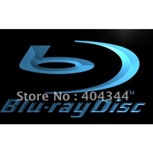 LL062- Blu-ay Disc Logo Display LED Neon Light Sign home decor crafts