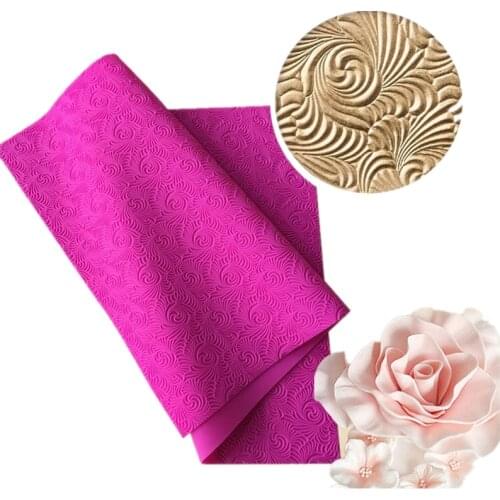 New Fondant Mould Spiral Pattern Lace Mat Impression Mats Silicone Lace Mat Cake Lace Mold Silicone Sugar Mat Decorative H857