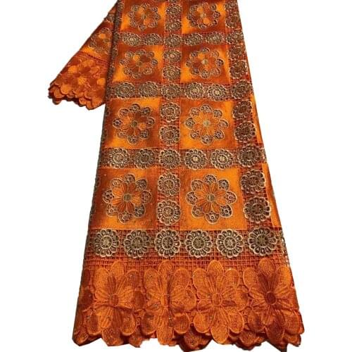 New Arrivals African Guipuer Lace Water Soluble Chemical Lace, French Guipure milk silk Lace Fabric Stonds for Wedding YLA108