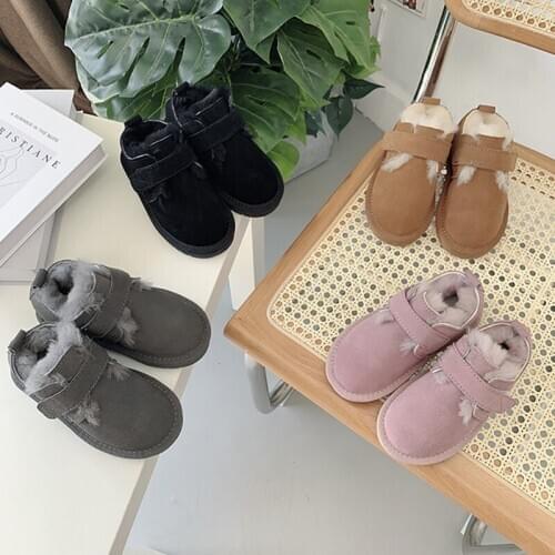 Dolakids New Winter Warm Boots Comfortable Childrens Shoes Soft Bottom Snow Boots Fashion Casual Shoes Baby Boy Shoes
