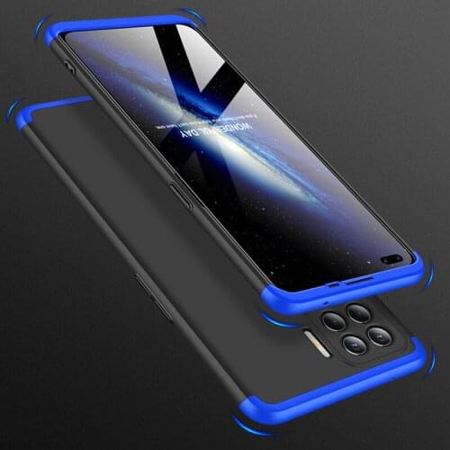 OPPO F17 CPH2095 Case Shockproof 360 Full Protection Hard PC Matte Cover Phone Case For OPPO Reno 4 Lite Reno4Lite CPH2125 Case