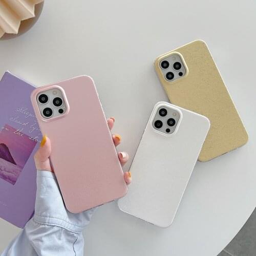 Luxury PU Pattern Soft Rubber Shockproof Back Phone Case Cover Shell For iPhone 7 8 Plus 11 12 Pro Max mini X XR XS Max Skin