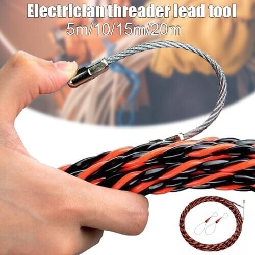Electrician Wire Cable Threading Device Wire Lead Tools Cable Extractor Stringer for Pipe Accessories Tool