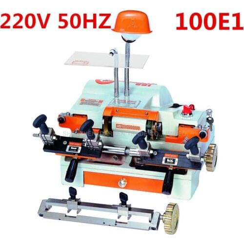 100E1 220V Key Making Machine Key Duplicating Machine Key Copy Key Maker Cutting/Copy Cutter Tools