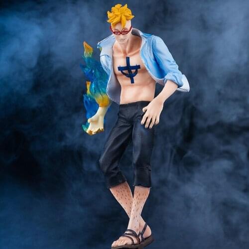 High quality One Piece Marco Action Figure Figureines PVC Action Figure Collection Toys Christmas Gift