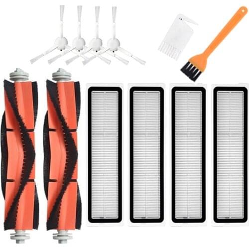 HOT！-Replacement for Dreame D9 Robot Vacuum Cleaner Accessories Main Brush Side Brush HEPA Filter Mop Cloth Spare Parts